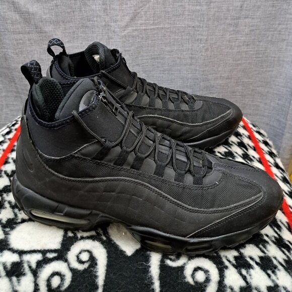%Size 12 Nike Air Max 95 Black 2015 806809-002 Sneaker boot Men 806809-002 (A3) main image 4